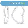 Brilio Silver Romantikus ezst szv alak flbeval EA391W