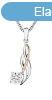 Silver Cat Elegns bicolor nyaklnc cirknium kvekkel SC453