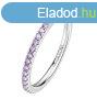 Brosway Csillog ezst gyr Fancy Magic Purple FMP70 50 mm
