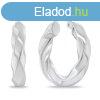 Brilio Silver Ezst csiszolt karika flbeval EA1148W