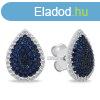 Brilio Silver Elegns ezst flbeval cirknium kvekkel EA1