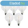 5 darabos E27 dimmelhet LED izz kszlet spirl szl G125 4