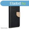FANCY Book tok Apple iPhone 15 Pro szmra, fekete/arany