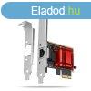 AXAGON PCEE-G25, PCIe hlzati krtya - 1x 2.5 Gigabit Ether