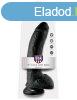 9" Cock with Balls Black