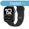 Apple Watch Series 10 GPS + Cellular 42mm Jet Black Aluminiu