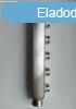 Adapteres oszttest 1" 2 krs 3/4" INOX (vizes)