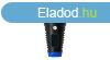 Fldelt Schuko dug, 16A, 250V, gumi burkolat, IP54, fekete