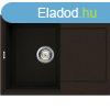Elleci Easy 135 grnit mosogat medence Espresso