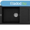 Elleci Easy 310 grnit mosogat medence Full Black