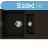 Elleci Easy 325 grnit mosogat medence Espresso