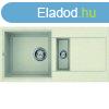 Elleci Easy 425 grnit mosogat medence Bianco Antico