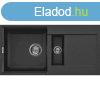 Elleci Easy 425 grnit mosogat medence Full Black