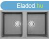 Elleci Best 450 grnit mosogat medence Aluminium