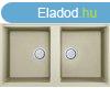 Elleci Best 450 grnit mosogat medence Bianco Antico