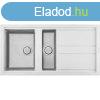 Elleci Best 475 grnit mosogat medence Bianco Titano