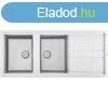 Elleci Best 500 grnit mosogat medence G68 Bianco