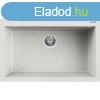 ELLECI Quadra 130 Grnit Mosogattlca Bianco Pietra G52