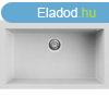 ELLECI Quadra 130 Grnit Mosogattlca Bianco G68