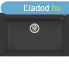 ELLECI Quadra 130 Grnit Mosogattlca Nero G40