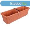 Fantazie Smart self-irrigation window box terracotta length 