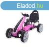 Go-kart Milly Mally Power pedlos gyerek gokart rzsaszn