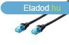 Digitus CAT5e U-UTP Patch Cable 1m Black