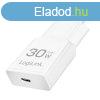 Logilink USB-C socket adapter GaN 1x USB-C (PD) 30W White