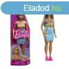 Barbie 65. vforduls baba szivrvnyos topban