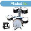 2IN1 fekete Jazz dob s szintetiztor