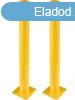 Parkolsgtl oszlop srga 122 cm tmr 11 cm 2db-os kszle