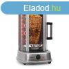 OneConcept Kebap Master Pro, vertiklis grill, 1500 W, ezst