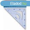 Hromszg vonalz, manyag, 45, 26 cm, MAPED "Graphic&