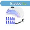 Digitlis UV LED mkrms lmpa, 24 LED-es, mozgsrzkels,