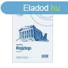 Rajzlap A4, famentes flizva Bluering 10 v/csomag,