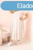 Viszkz oversize ruha rvid ujj s fodros, 21682-es modell,