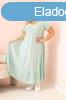 Viszkz oversize ruha rvid ujj s fodros, 21682-es modell 