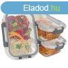 Klarstein Glaswerk Jardine, telhordoz, 3 darabos kszlet, 