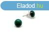 Flbeval lencse malachit 8mm