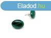 Flbeval ovlis malachit 8x10mm