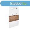 Elszoba panel, 4 akasztval, fehr-dohnytlgy - PABLO - Bu