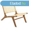 Alacsony rattan fotel, natr - JAVA - Butopa