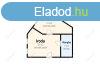 KIAD 42 m2-es, 2 helyisges, konyhs belvrosi, mgis csend