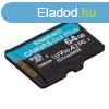 KINGSTON Memriakrtya MicroSDXC 64GB Canvas Go Plus Gen4 20