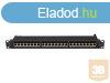 LANBERG patch panel 24 port 1U cat.7 FTP black