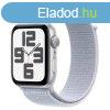 Apple Watch SE GPS 44mm Silver Aluminium Case with Blue Clou