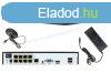 POE NVR rgzt IP kamerkhoz, 16 csatorna 4K 8MP, 8 POE csa