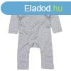 Babybugz Hossz ujj baba kezeslbas - Szrke melrozott | 3