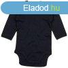 Babybugz Hossz ujj baba body - Fekete | 3-6 hnap