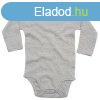 Babybugz Hossz ujj baba body - Szrke melrozott | 12-18 h